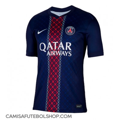 Camisa de time de futebol Paris Saint-Germain Fabian Ruiz #8 Replicas 1º Equipamento 2025-26 Manga Curta Camisa de time de futebol Paris Saint-Germain Fabian Ruiz #8 Replicas 1º Equipamento 2025-26 Manga Curta